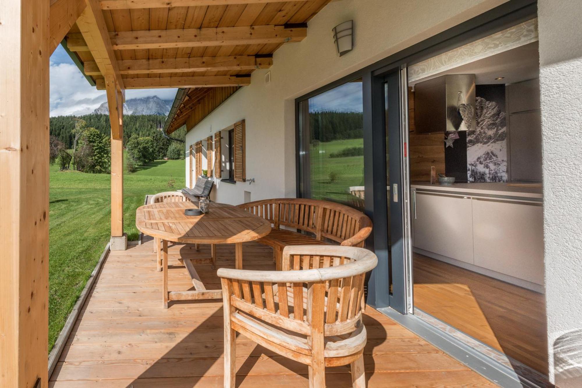 Naturchalet Hoeflehner - Heimgefuehl & Ruhelage An Loipe & Wanderweg Ramsau am Dachstein Buitenkant foto