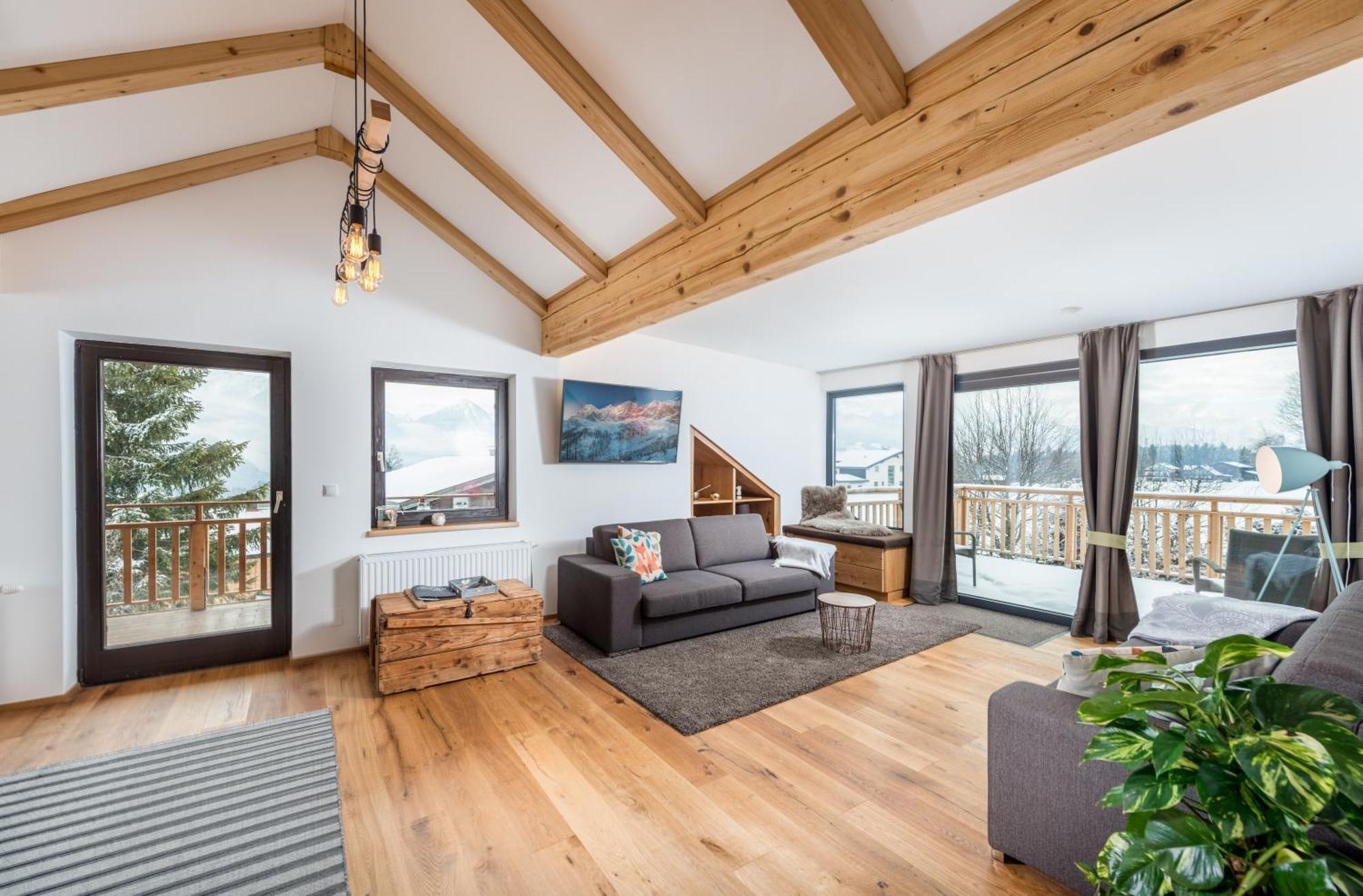 Naturchalet Hoeflehner - Heimgefuehl & Ruhelage An Loipe & Wanderweg Ramsau am Dachstein Buitenkant foto