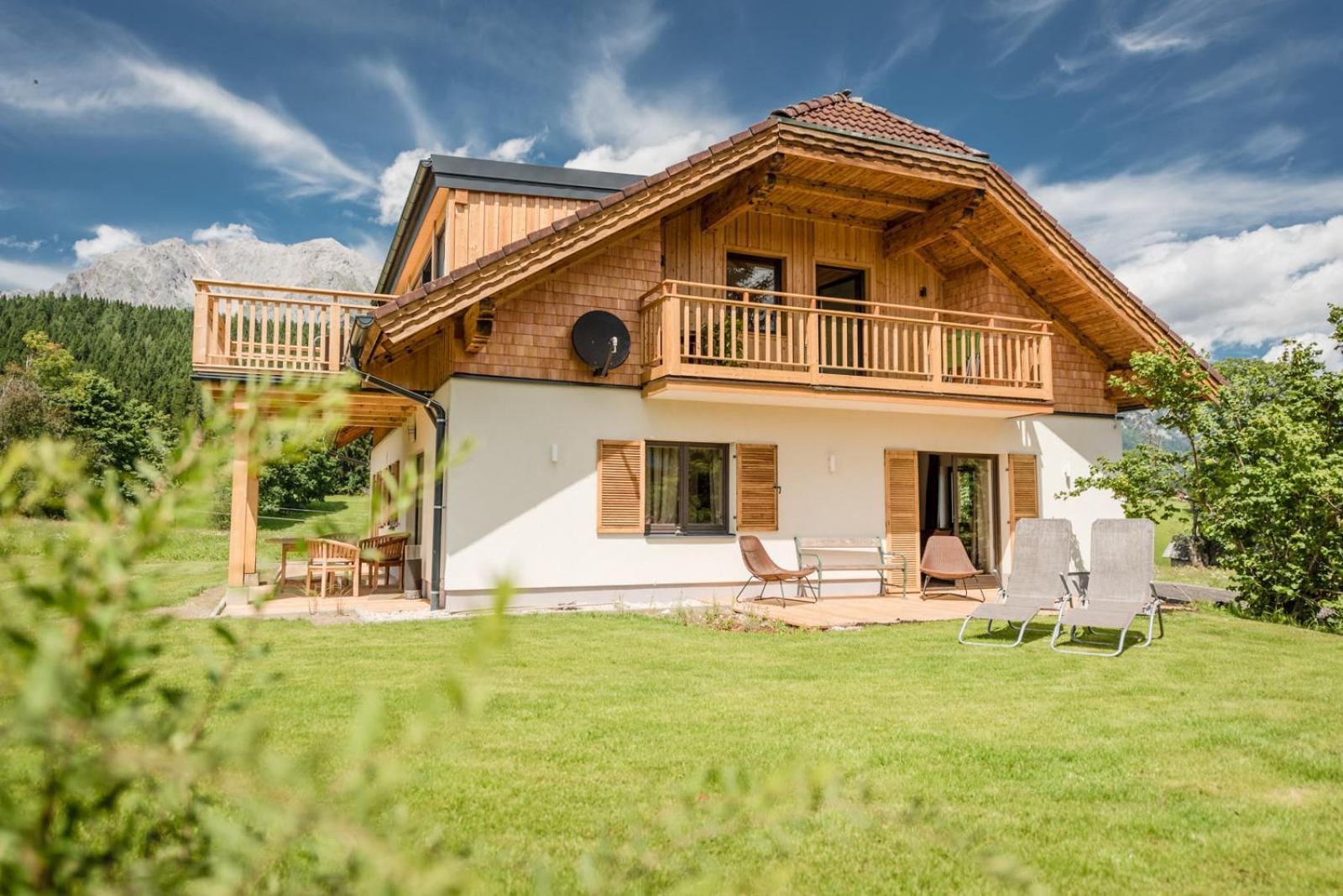 Naturchalet Hoeflehner - Heimgefuehl & Ruhelage An Loipe & Wanderweg Ramsau am Dachstein Buitenkant foto
