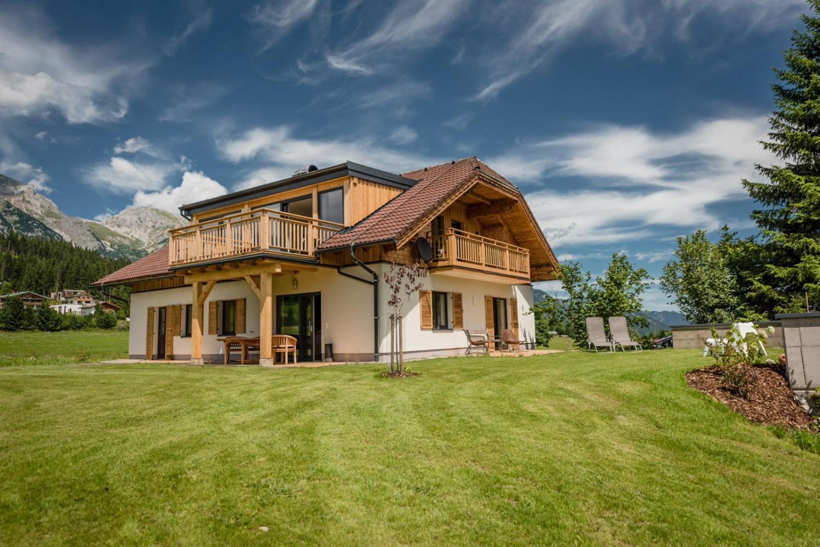 Naturchalet Hoeflehner - Heimgefuehl & Ruhelage An Loipe & Wanderweg Ramsau am Dachstein Buitenkant foto